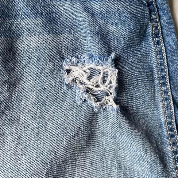 Mudd Distressed Denim Mini Skirt - Picture 4 of 6